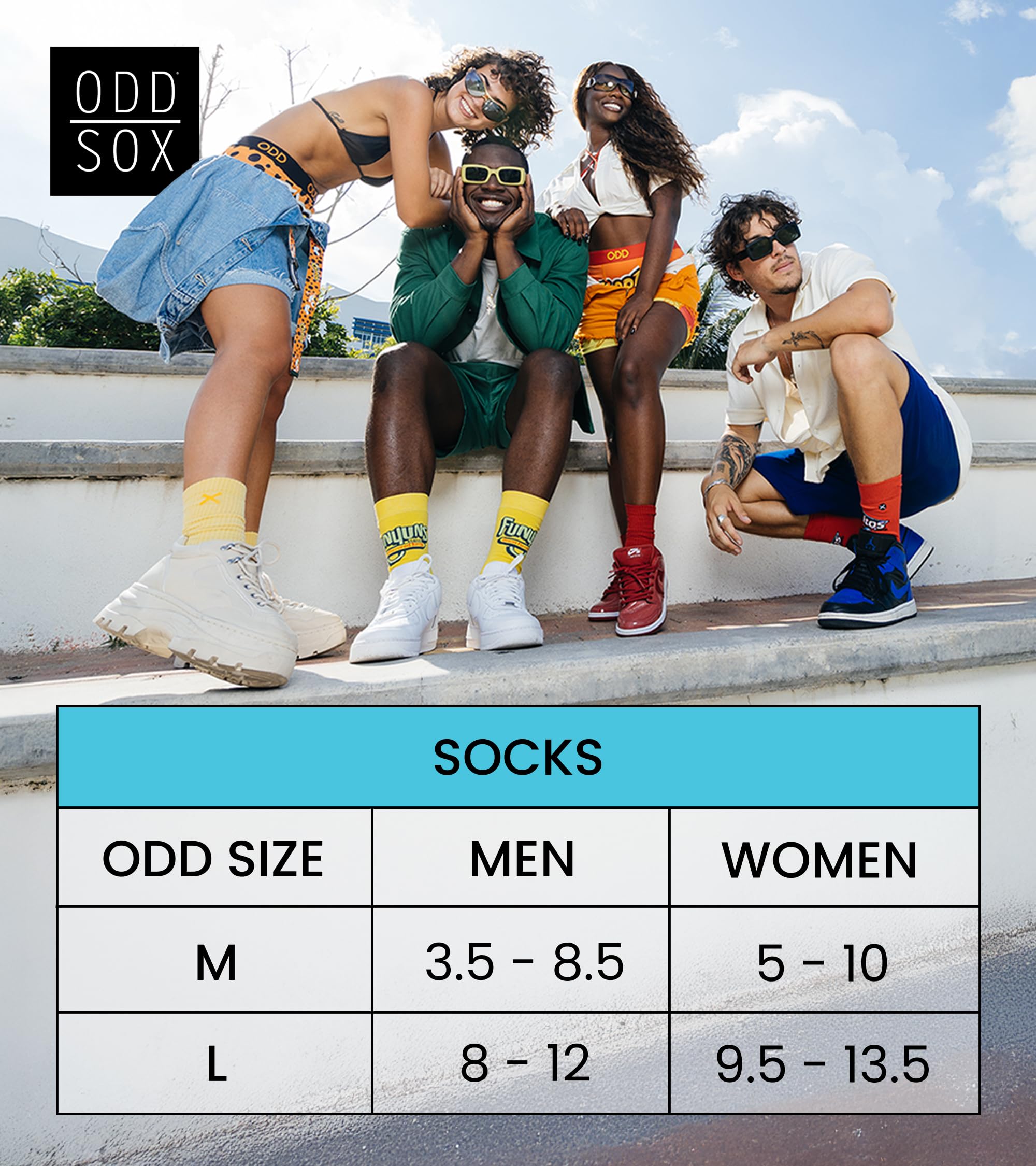 Cool Socks - Ritz Crackers Crew Sock - Fun Mondelez Snack Food Novelty Sock - Size Large for Men & Women- Cool Food Apparel Merch - Comfy Cotton Blend - Gift for All Ages Holidays & Birthdays - Image 9