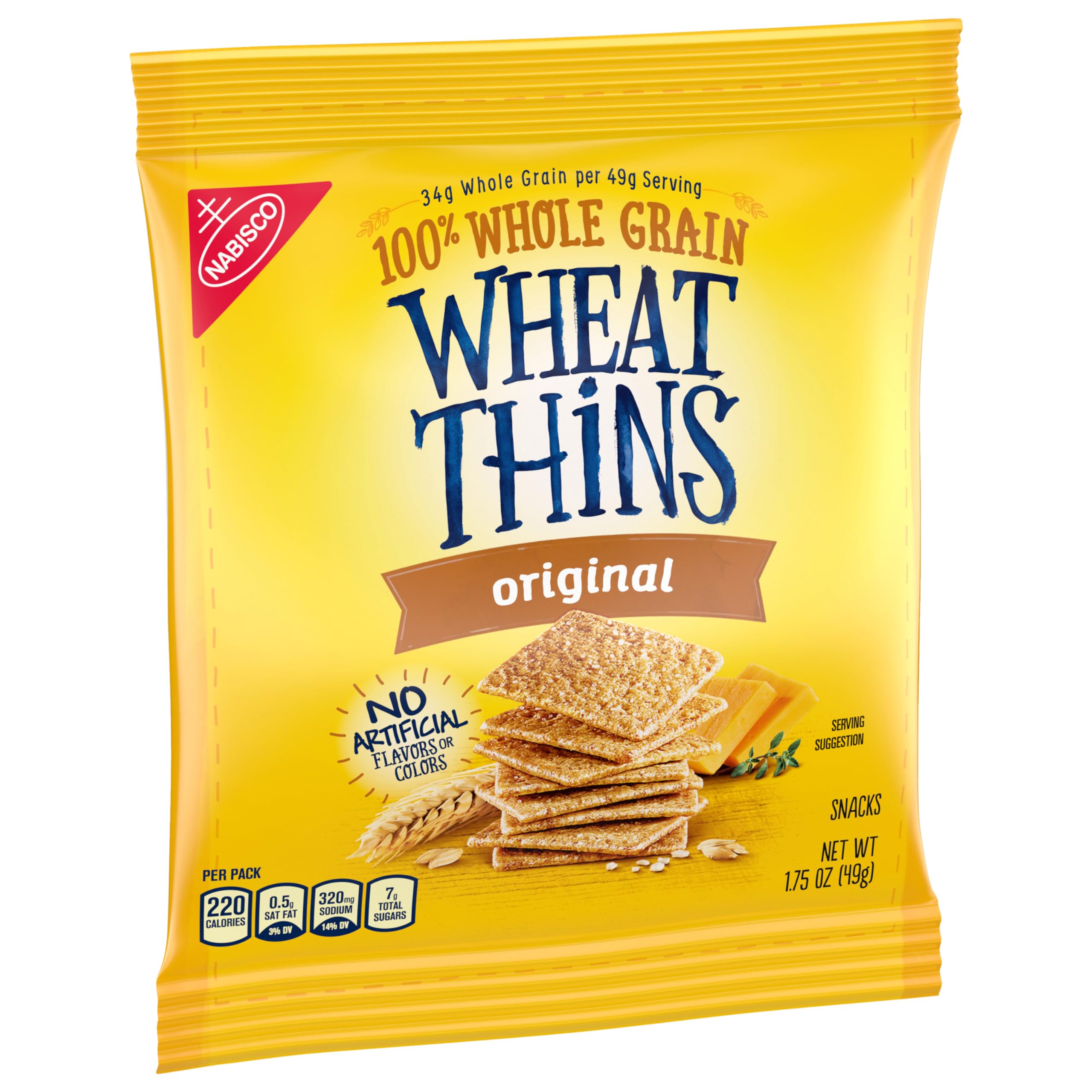 Nabisco Cracker Variety Pack, RITZ Toasted Chips, Wheat Thins Snacks Whole Grain Wheat Crackers and Triscuit Minis Whole Grain Wheat Vegan Crackers, 40 Snack Packs - Image 14