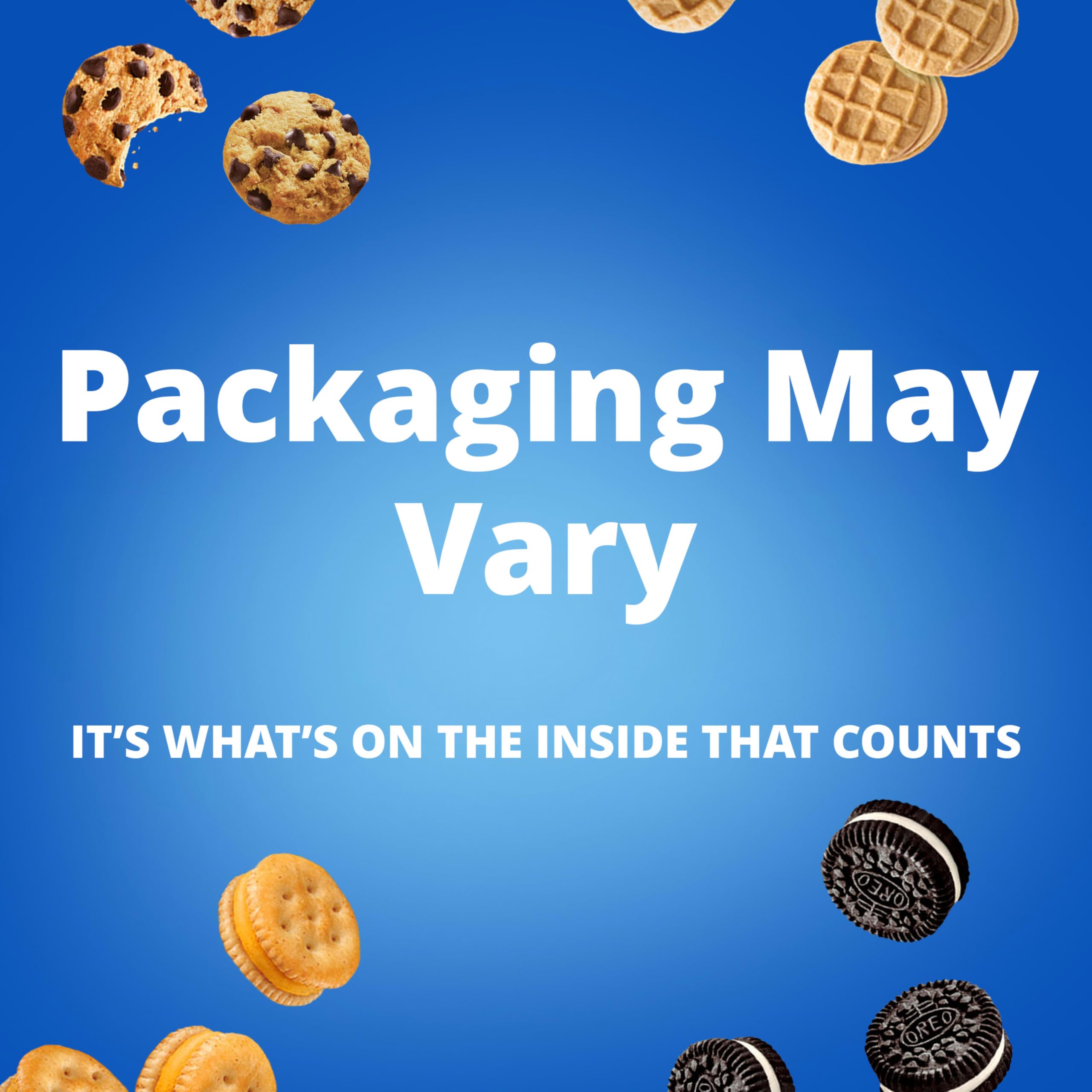 OREO Minis Cookies, CHIPS AHOY! Minis Cookies, Nutter Butter Bites & RITZ Bits Cheese Crackers Variety Pack, 15 Snack Packs - Image 14