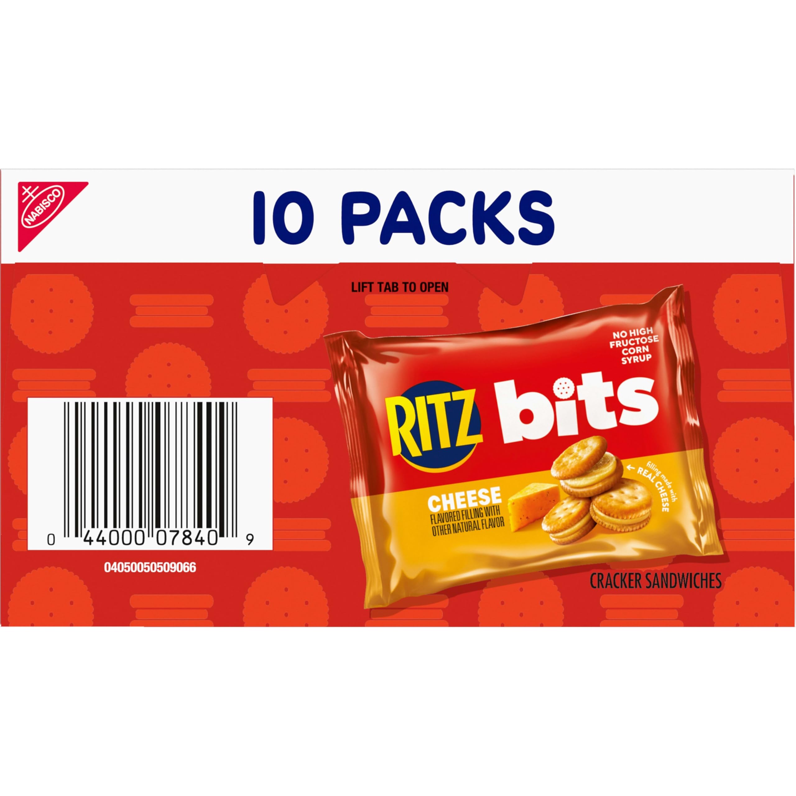 RITZ Bits Cheese Sandwich Crackers, Bulk Lunch Snacks, 40 Snack Packs (4 Boxes) - Image 21