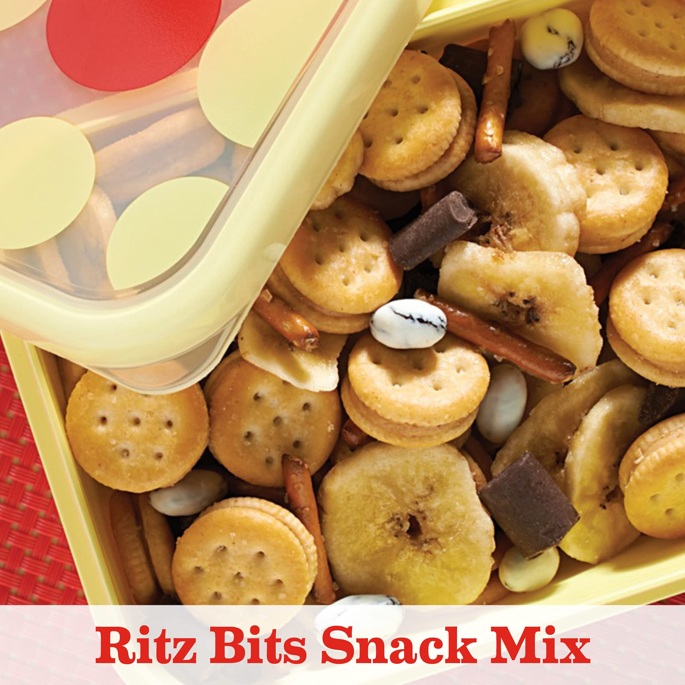 RITZ Bits Peanut Butter Sandwich Crackers, Snacks for Kids and Adults, Lunch Snacks, 8.8 oz - Image 11