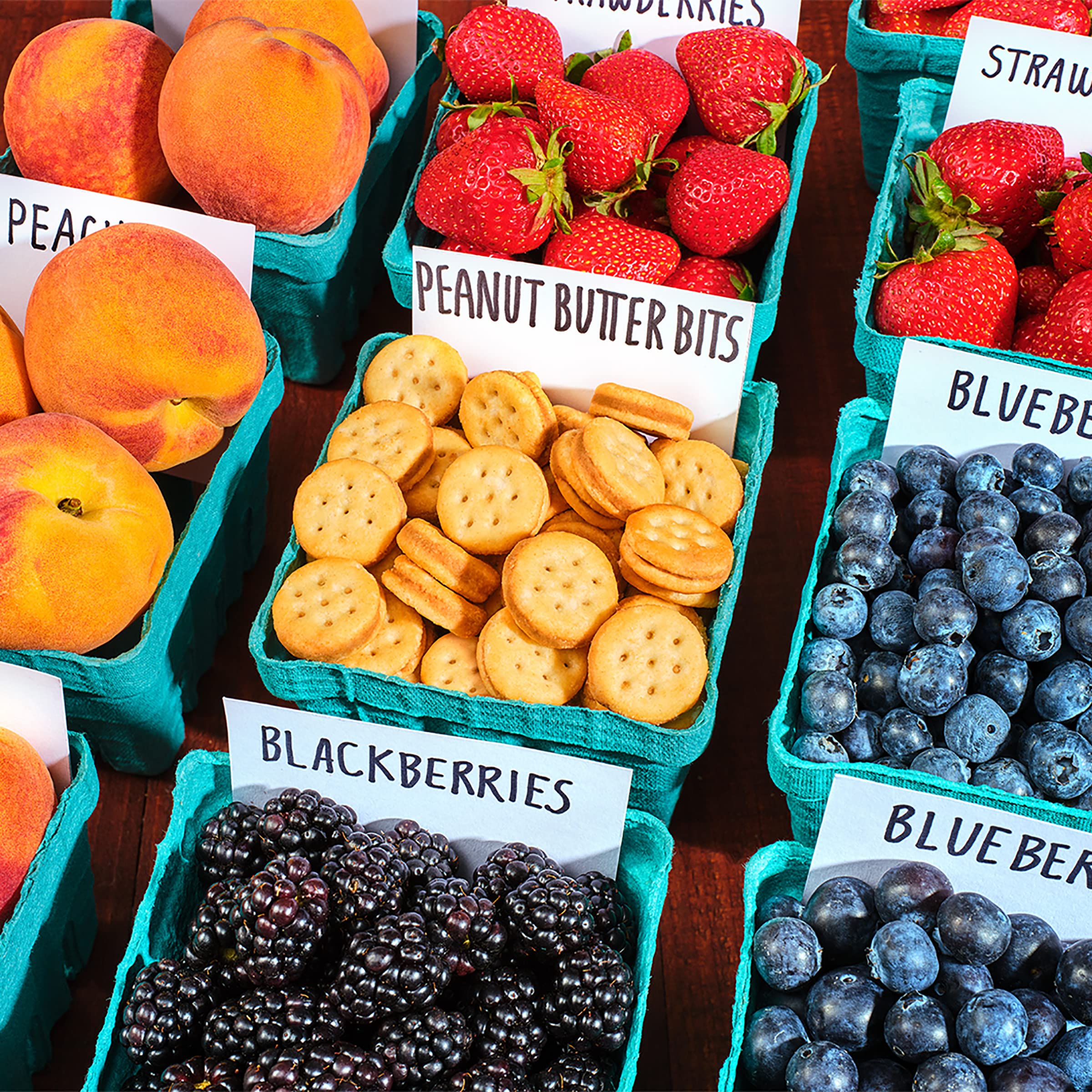 RITZ Bits Peanut Butter Sandwich Crackers, Snacks for Kids and Adults, Lunch Snacks, 8.8 oz - Image 5