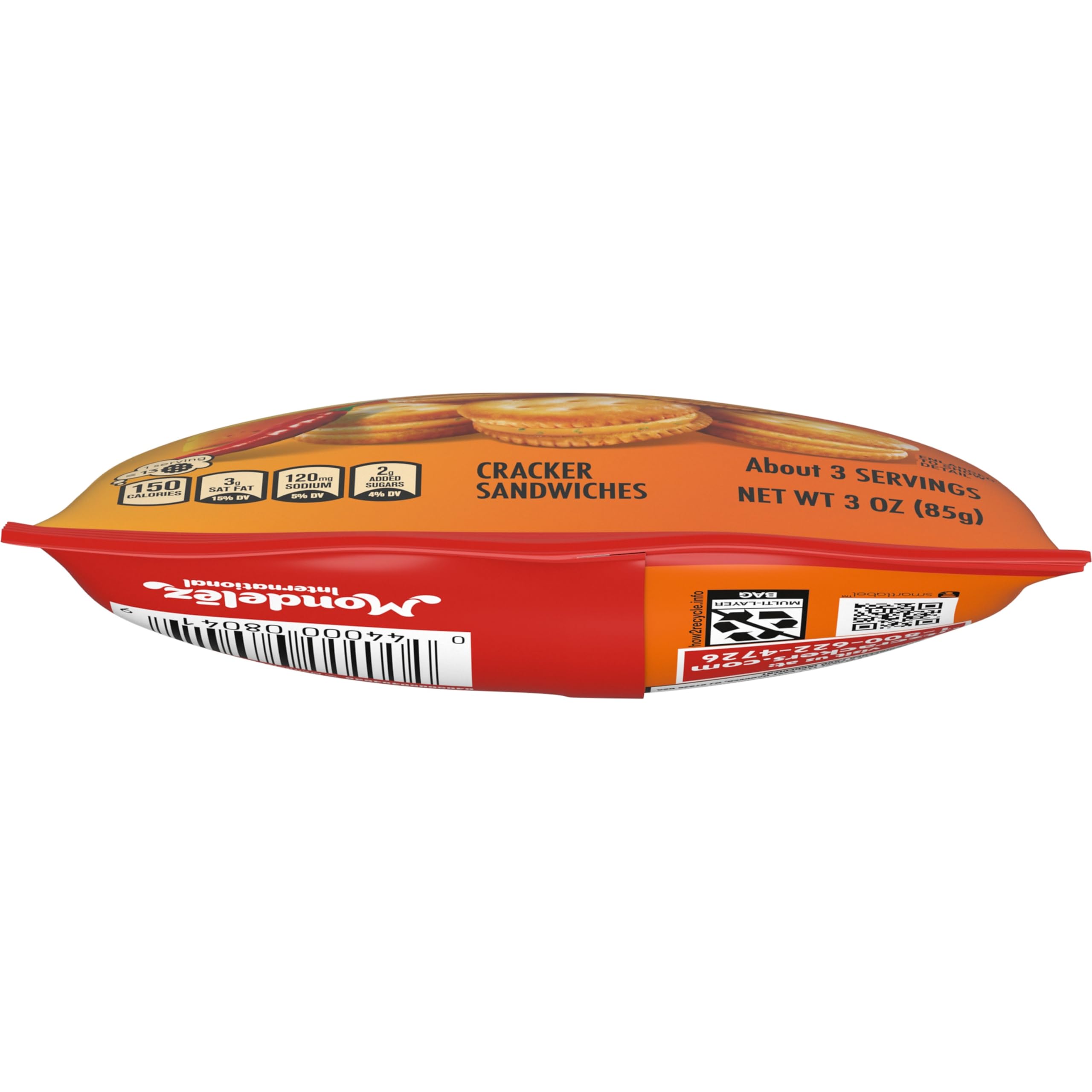 RITZ Bits Spicy Queso Cheese Sandwich Crackers, Snacks for Kids and Adults, Lunch Snacks, 12-3 oz Bags - Image 18