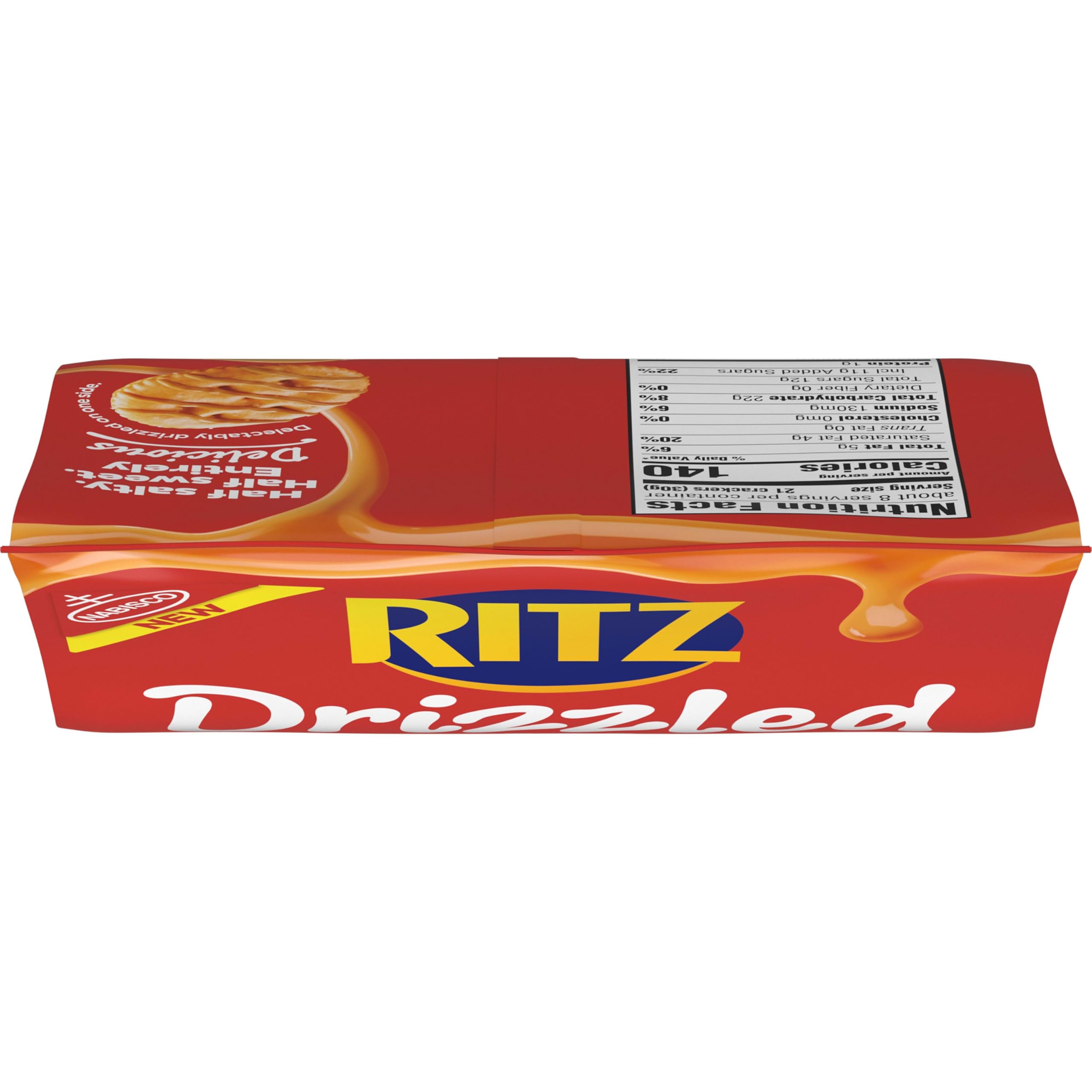 RITZ Drizzled Minis Caramel Crackers, Snacks for Kids and Adults, Party Snacks, 6-8 oz Bags - Image 15