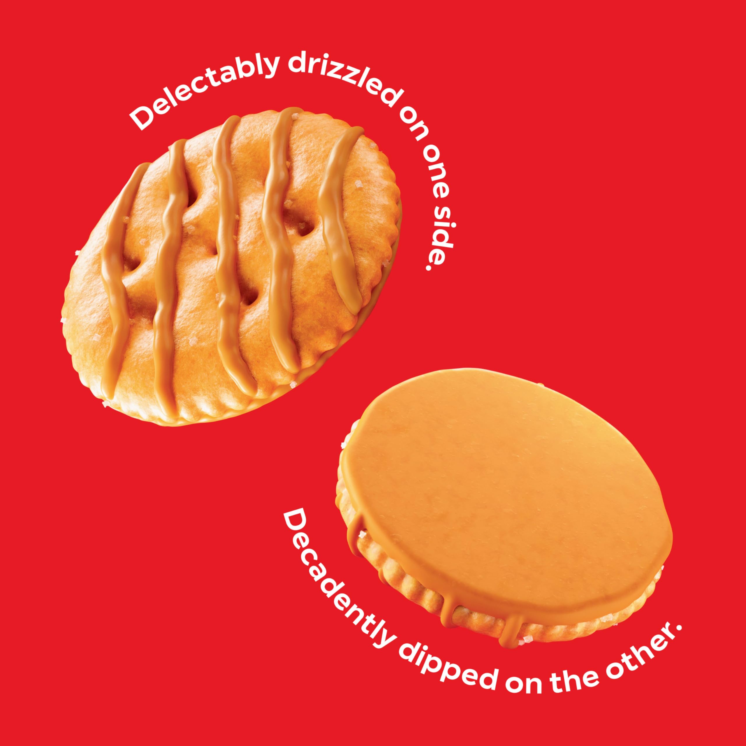 RITZ Drizzled Minis Caramel Crackers, Snacks for Kids and Adults, Party Snacks, 6-8 oz Bags - Image 10