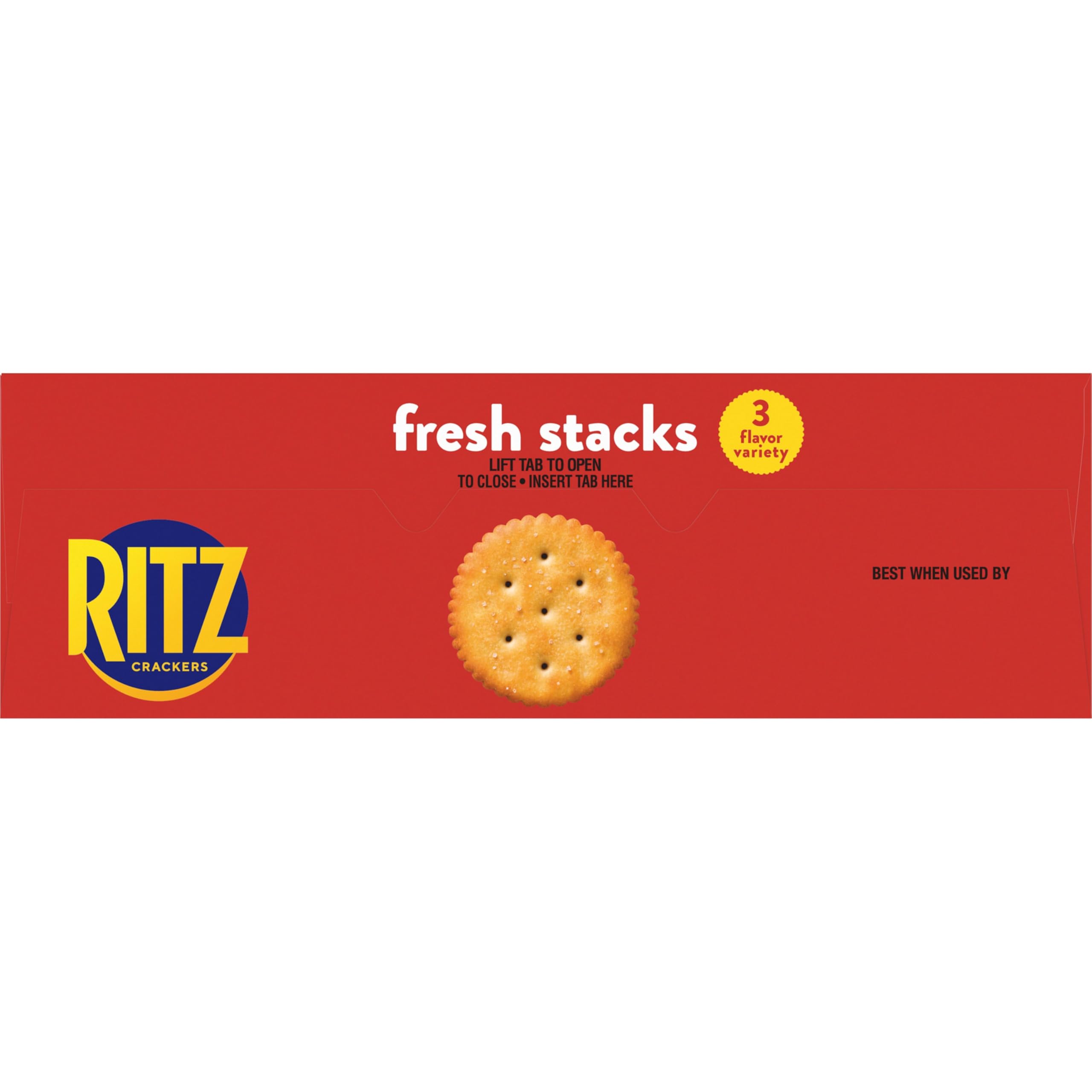 RITZ Fresh Stacks Original, Everything, and Garlic Butter Crackers Variety Pack, Travel Snacks, 8.85 oz (6 Multi Snack Packs) - Image 18