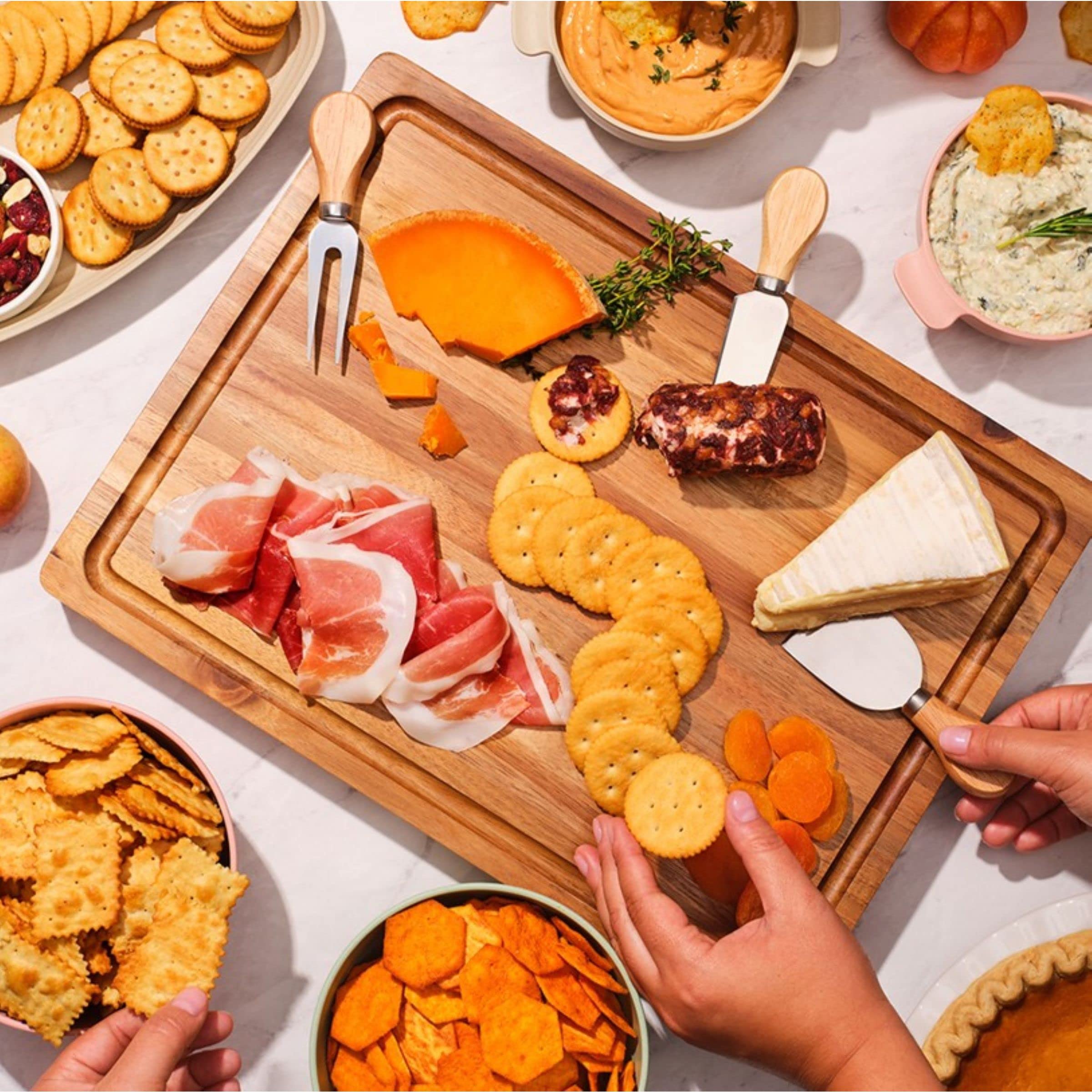 RITZ Hint of Salt Crackers, Snacks for Kids and Adults, Lunch Snacks, 13.7 oz - Image 7