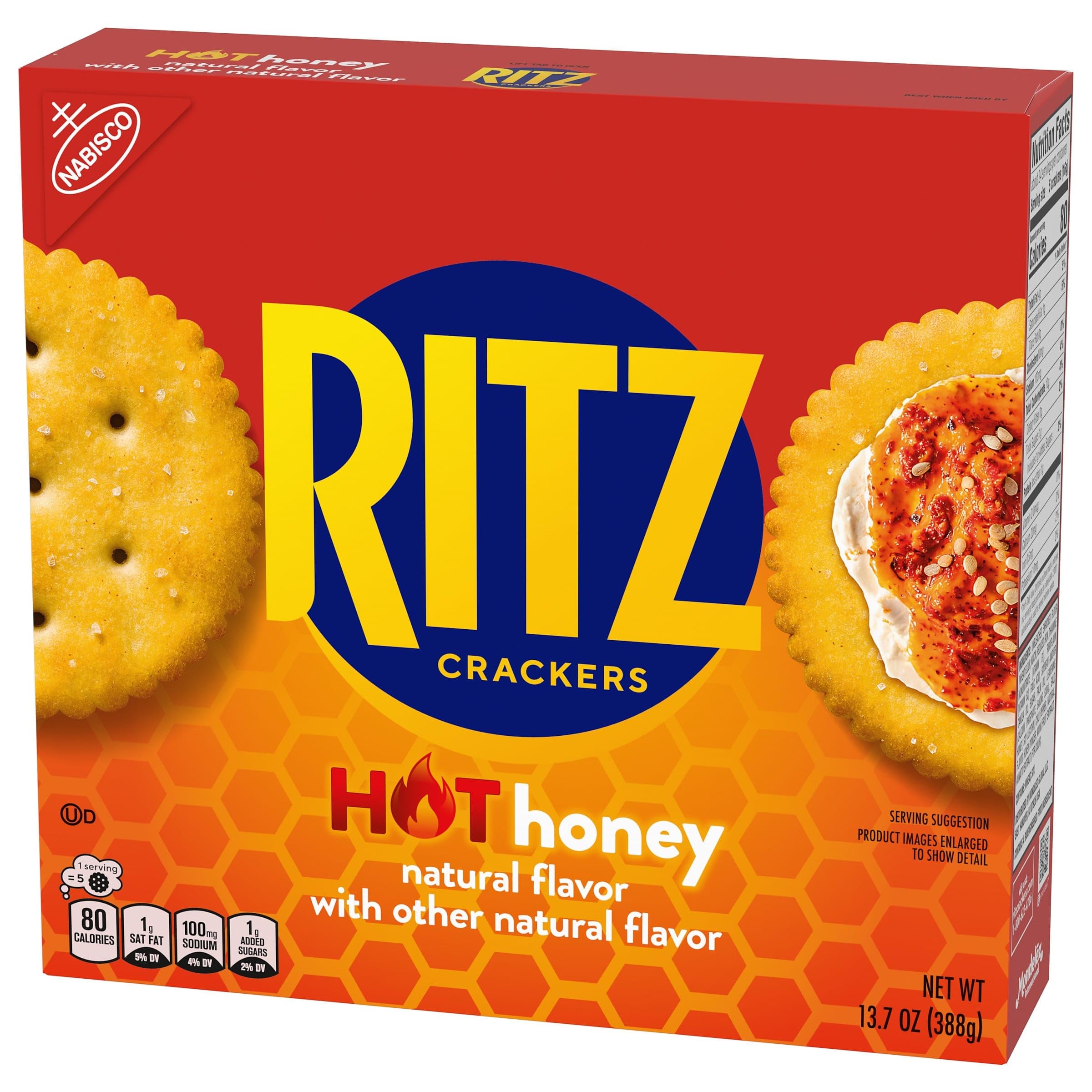 RITZ Hot Honey Crackers, Snacks for Kids and Adults, Lunch Snacks, 13.7 oz - Image 10