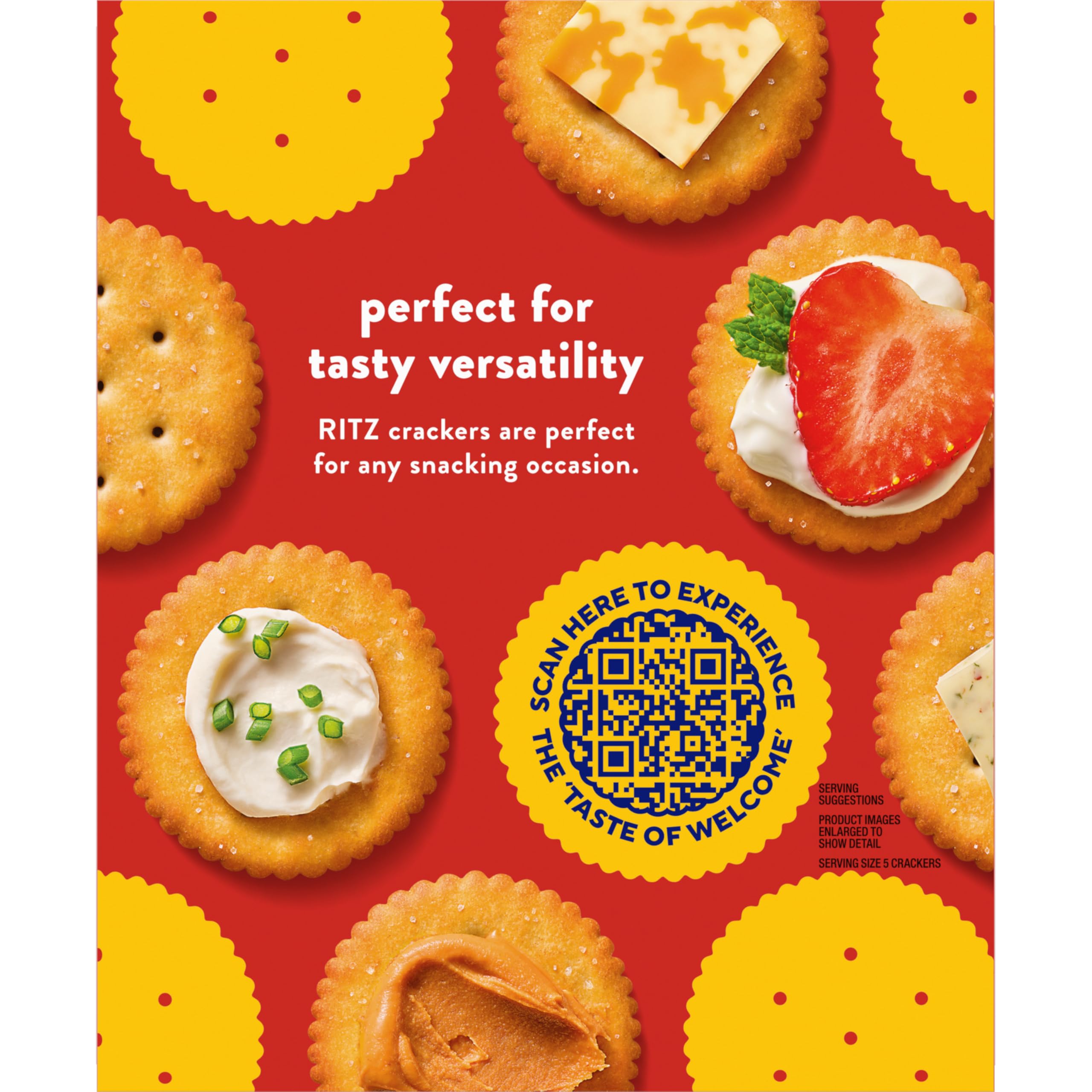 RITZ Original Crackers, Snacks for Kids and Adults, Bulk Lunch Snacks, 6 - 10.3 oz Boxes - Image 16