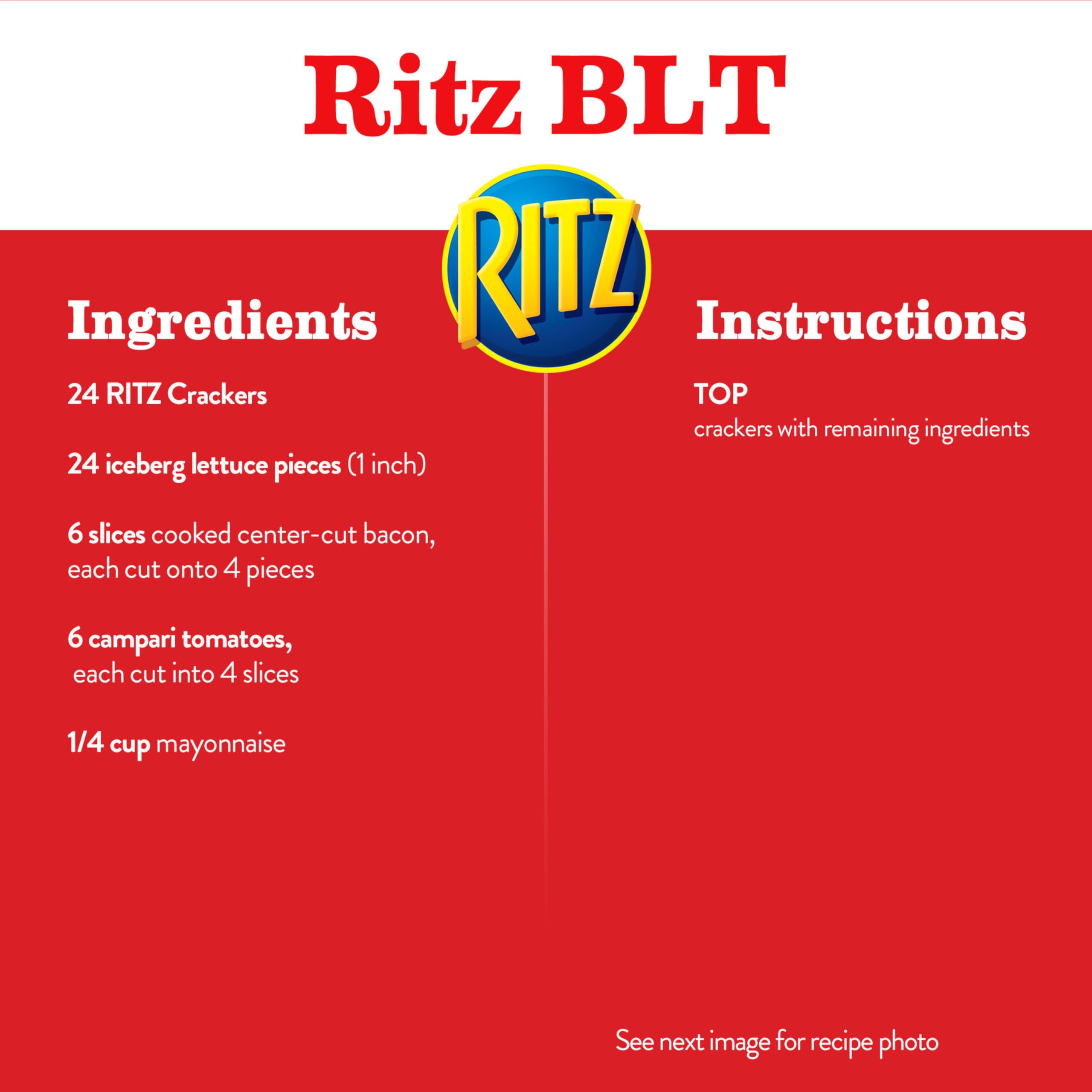 RITZ Original Crackers, Snacks for Kids and Adults, Bulk Lunch Snacks, 12 - 13.7 oz Boxes - Image 11