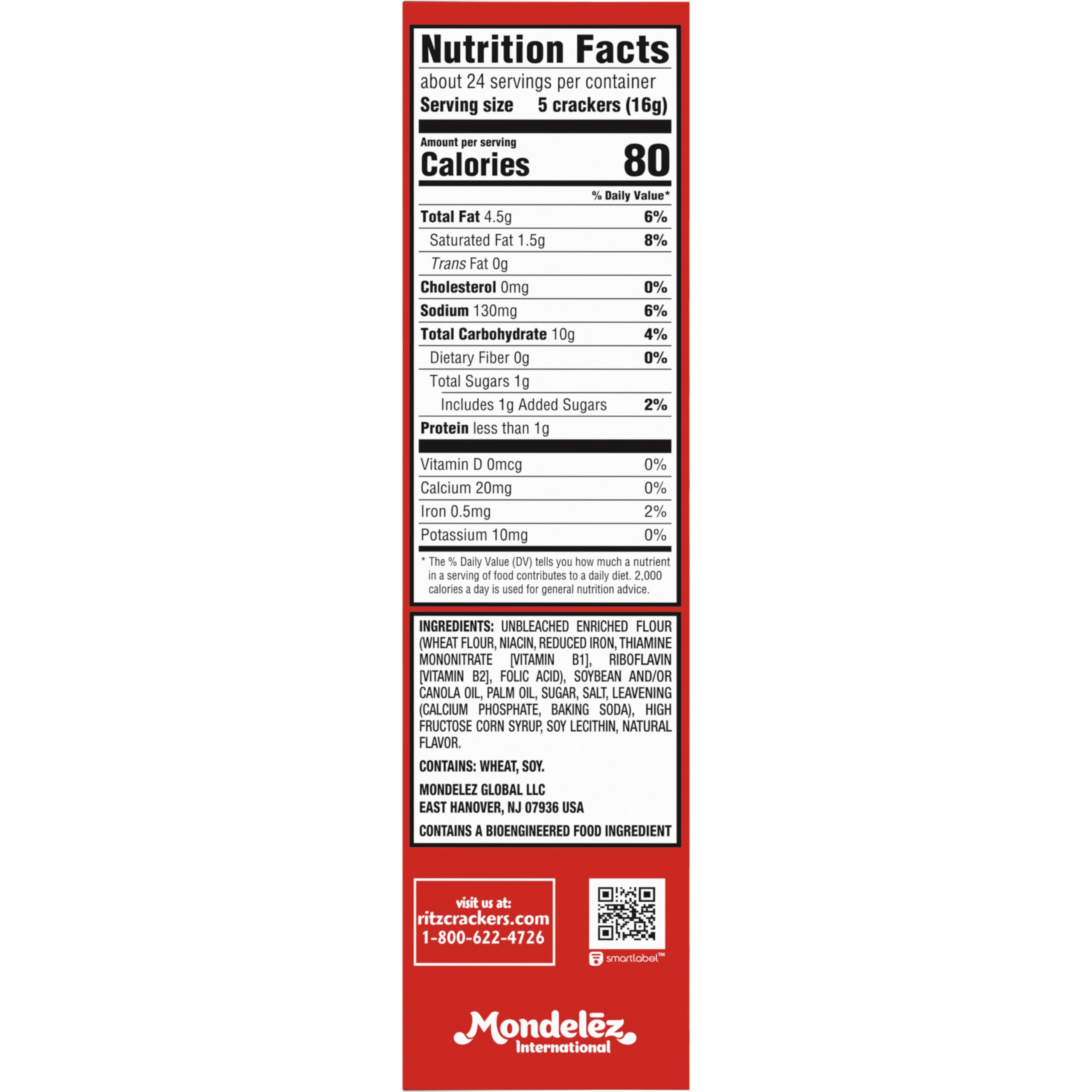 RITZ Original Crackers, Snacks for Kids and Adults, Bulk Lunch Snacks, 12 - 13.7 oz Boxes - Image 3