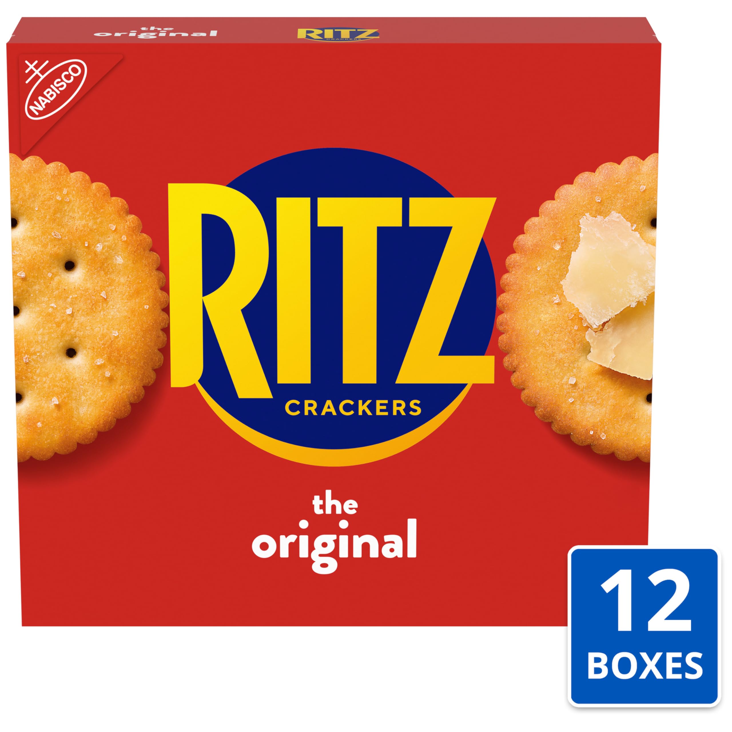 RITZ Original Crackers, Snacks for Kids and Adults, Bulk Lunch Snacks, 12 - 13.7 oz Boxes - Image 4