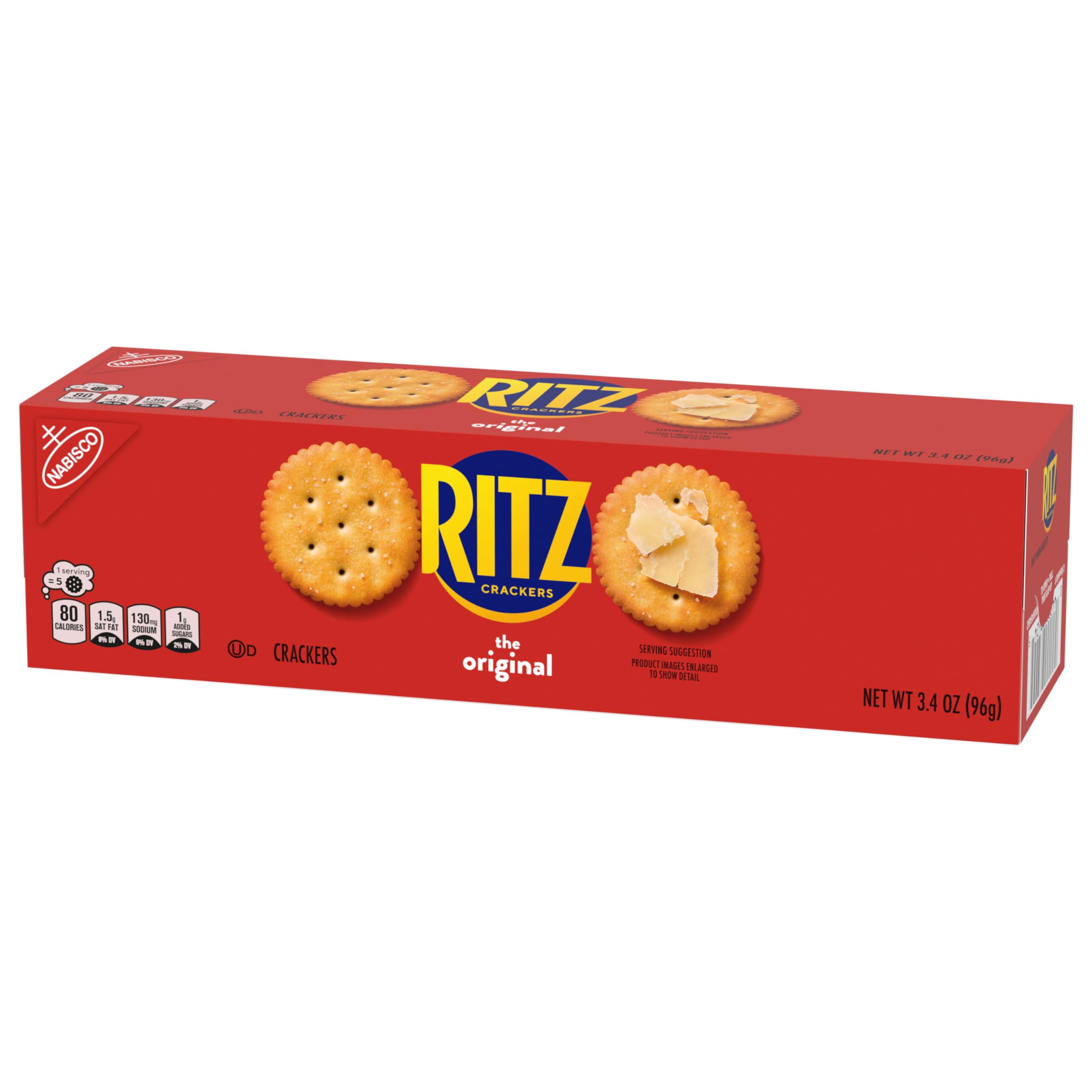 RITZ Original Crackers, Snacks for Kids and Adults, Bulk Lunch Snacks, 12- 3.4 oz. Boxes - Image 15