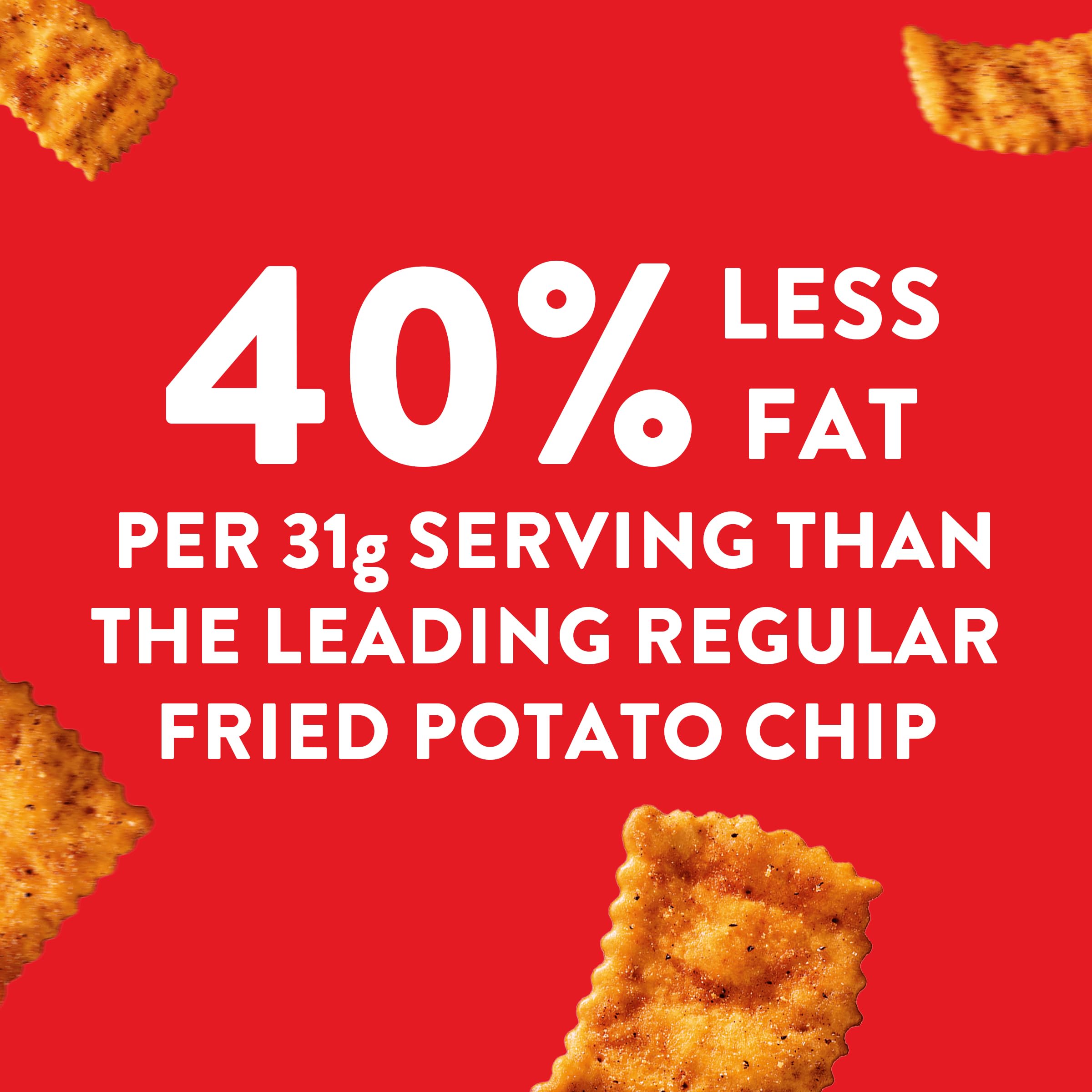 RITZ Toasted Chips Honey BBQ Crackers, Party Snacks, 8.1 oz - Image 4