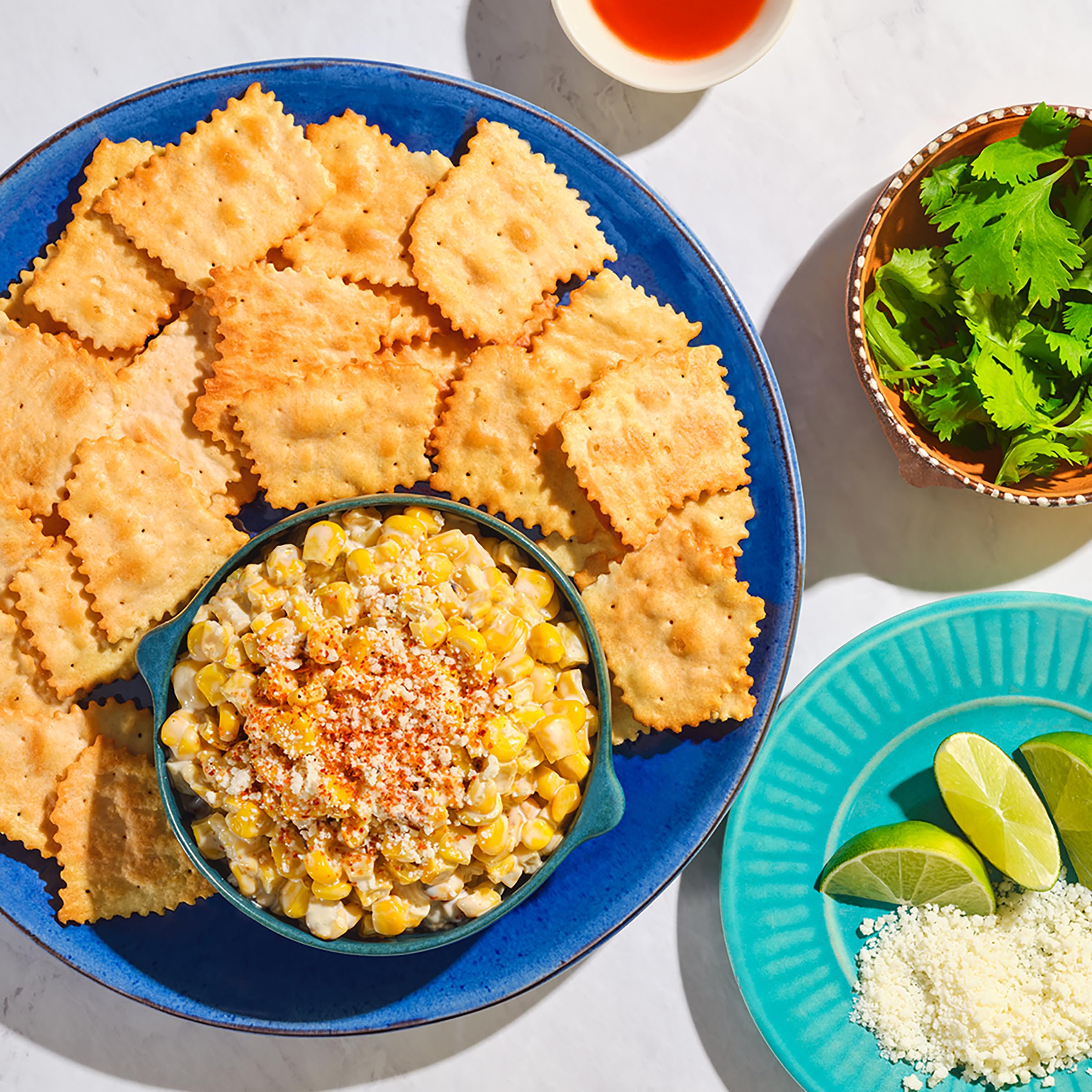 RITZ Toasted Chips Original Crackers, Party Snacks, Family Size, 11.4 oz - Image 10