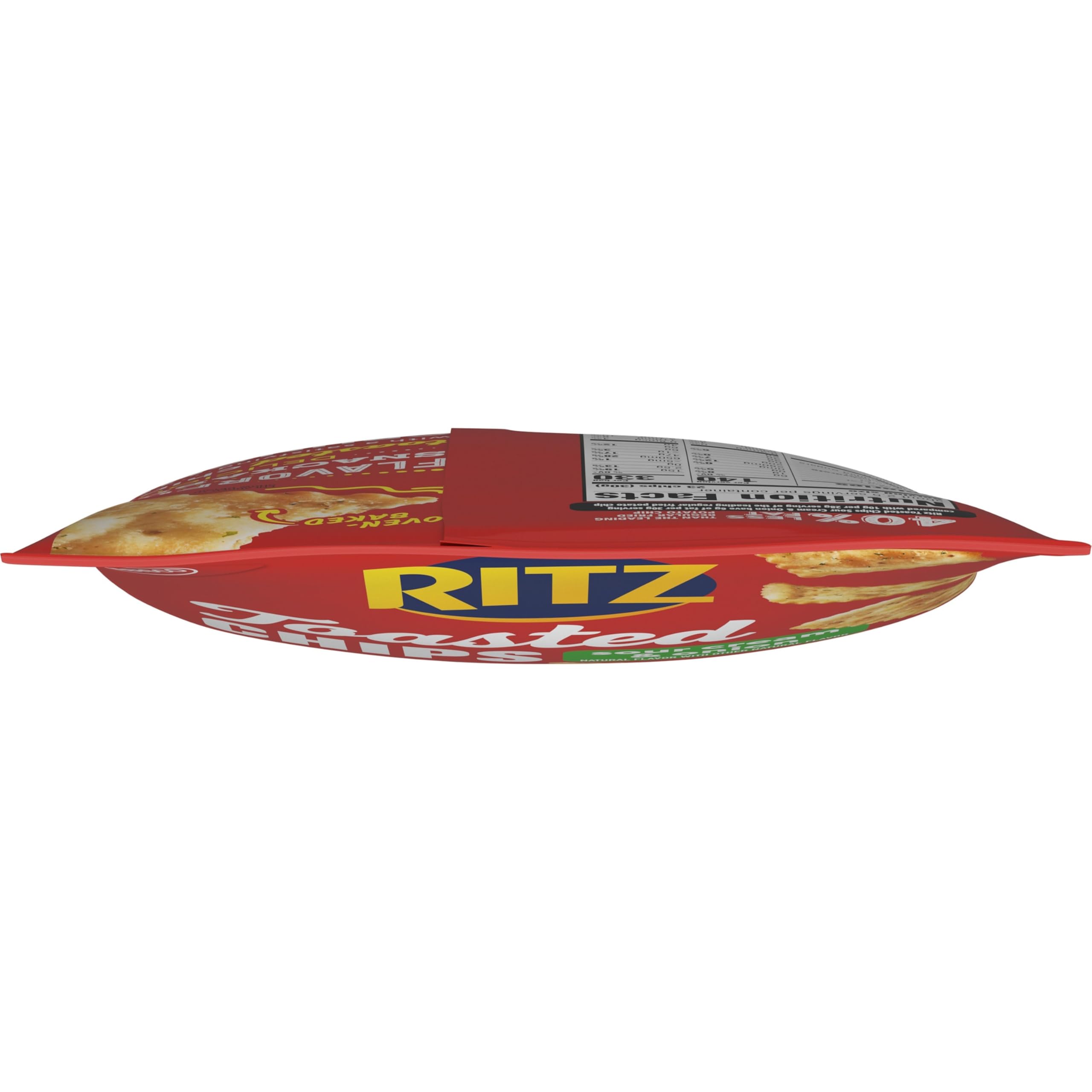 RITZ Toasted Chips Sour Cream and Onion Crackers, Bulk Individual Snacks, 12 Snack Packs - Image 18