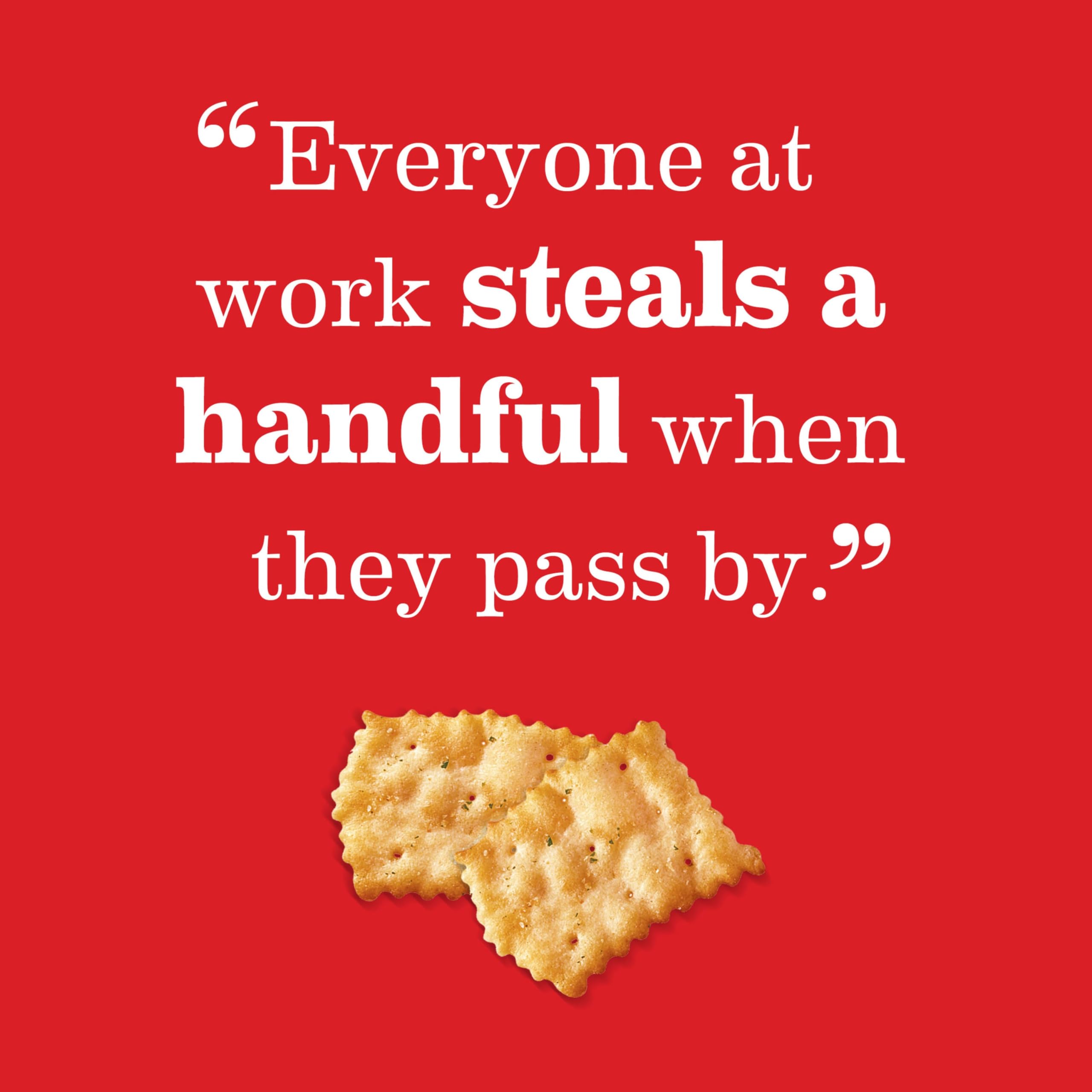 RITZ Toasted Chips Sour Cream and Onion Crackers, Party Snacks, Bulk Snacks, 6 - 8.1 oz Bags - Image 14