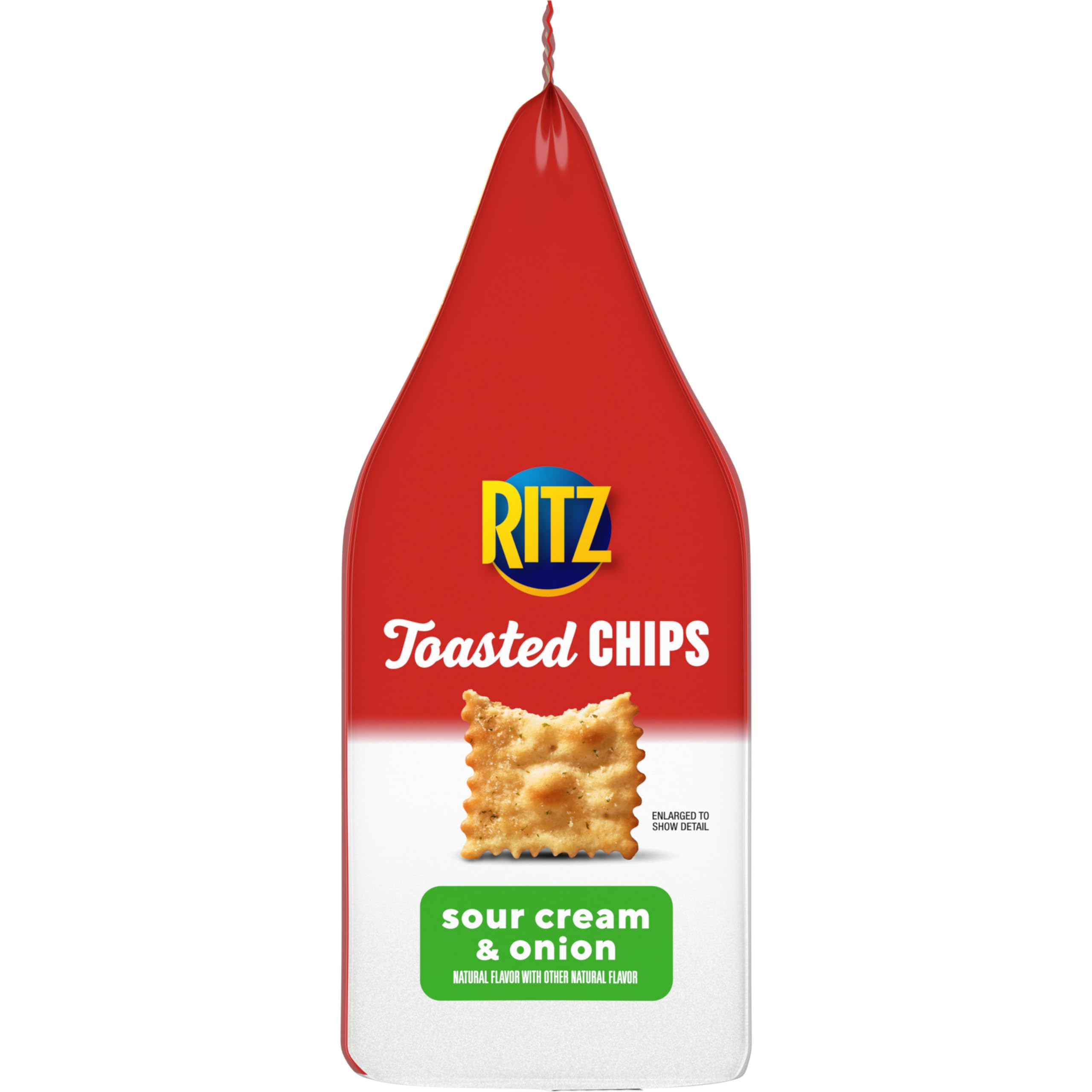 RITZ Toasted Chips Sour Cream and Onion Crackers, Party Snacks, Bulk Snacks, 6 - 8.1 oz Bags - Image 18