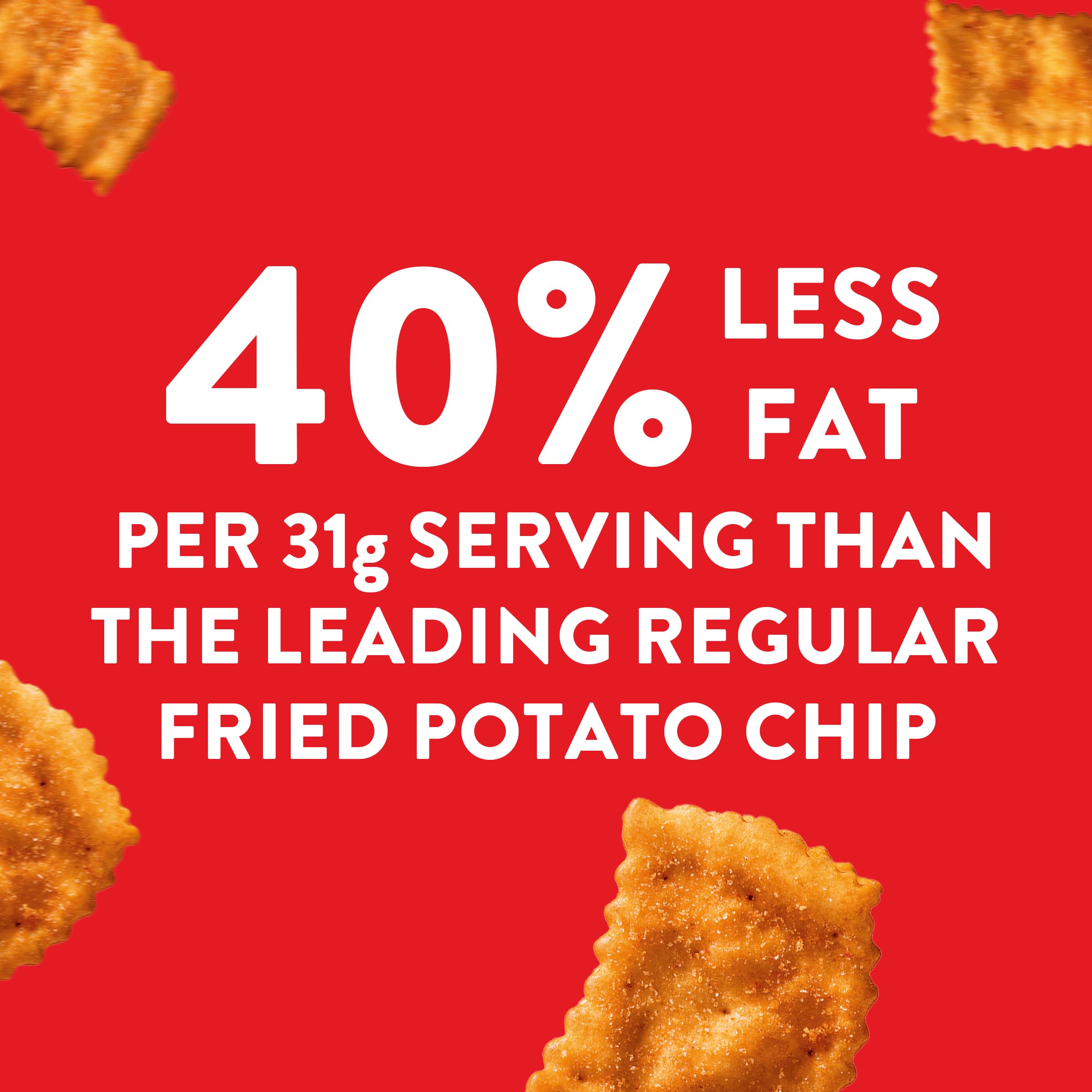 RITZ Toasted Chips Sweet Habanero Crackers, Party Snacks, 8.1 oz - Image 4