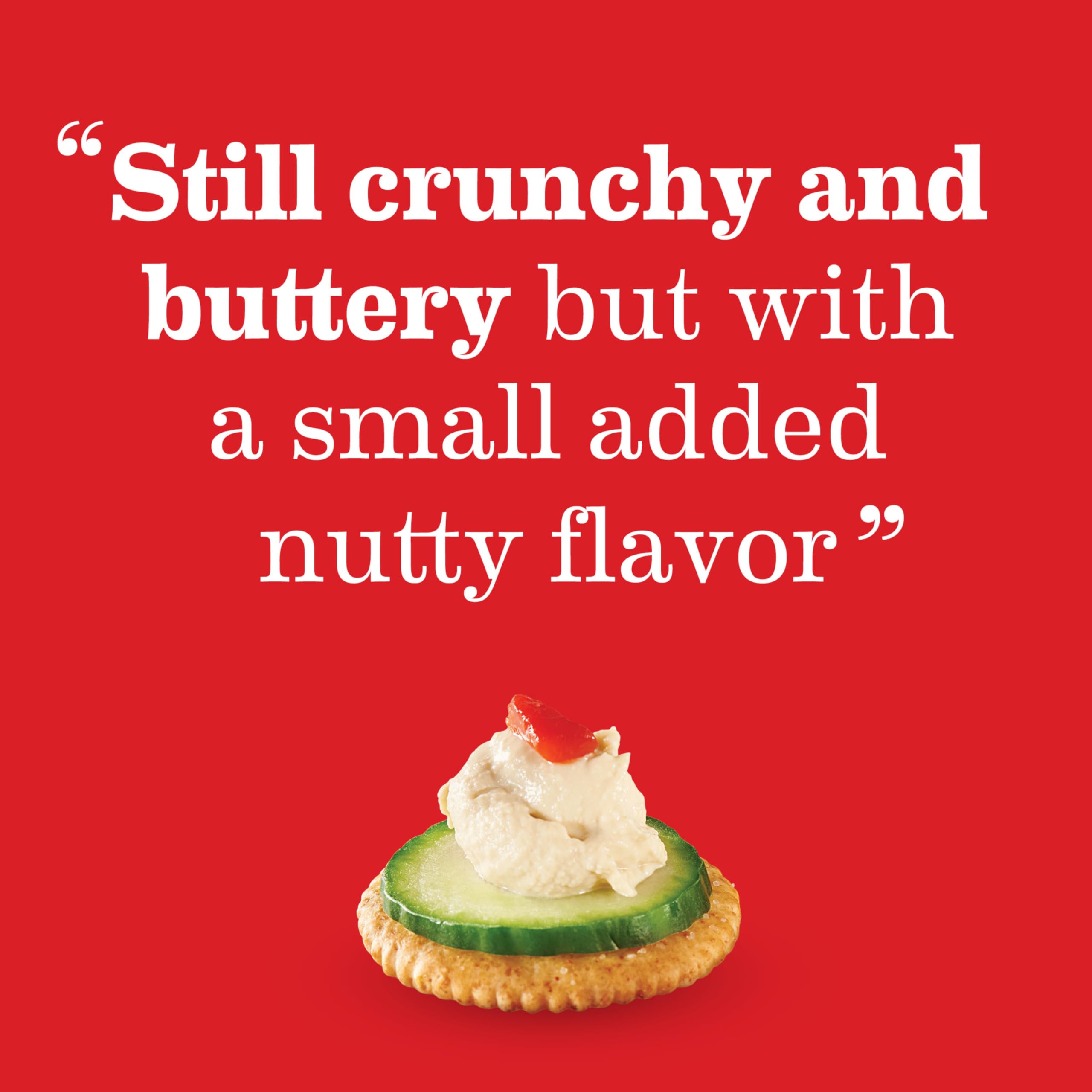 RITZ Whole Wheat Crackers, Snacks for Kids and Adults, Bulk Lunch Snacks, 12 - 12.9 oz Boxes - Image 14