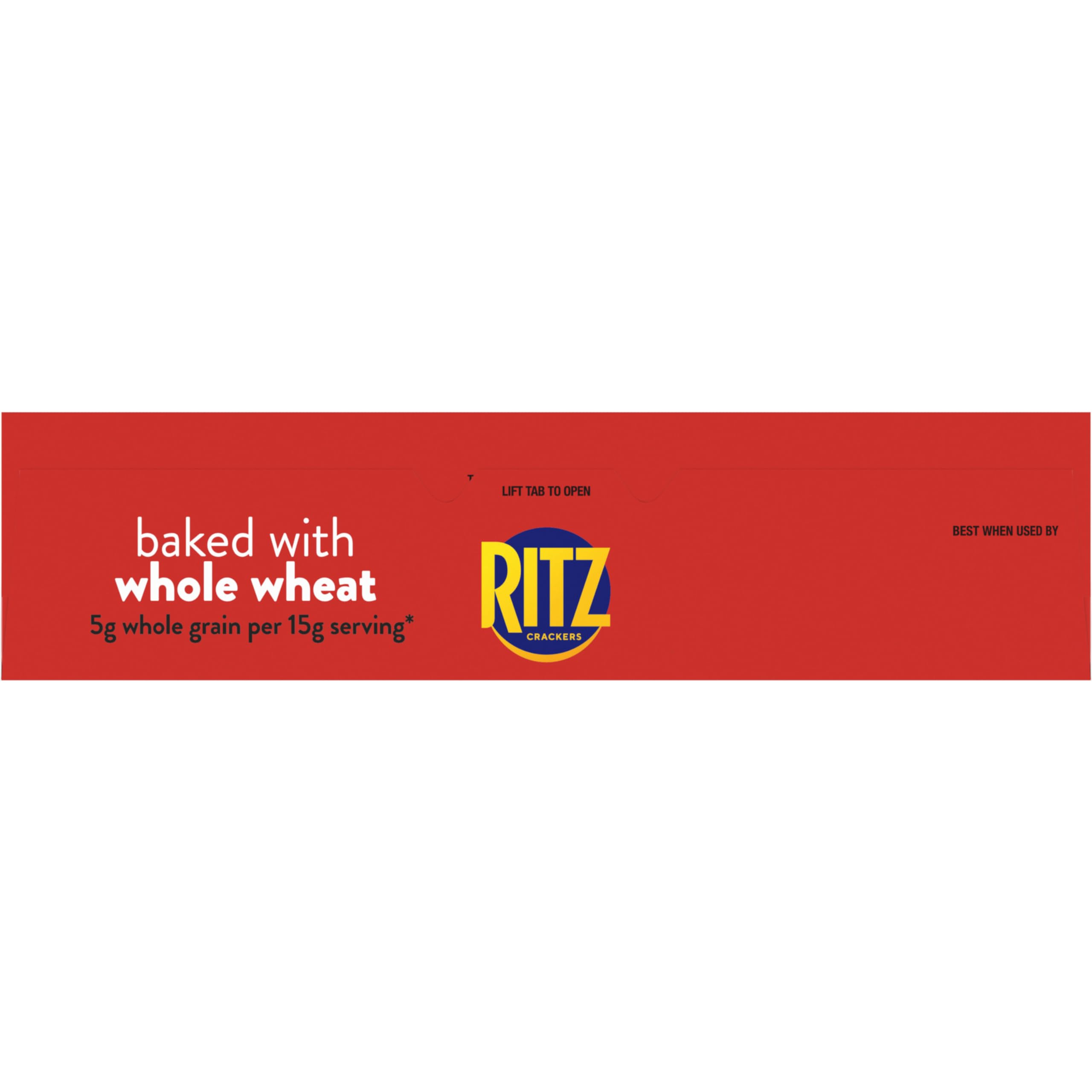RITZ Whole Wheat Crackers, Snacks for Kids and Adults, Bulk Lunch Snacks, 12 - 12.9 oz Boxes - Image 19