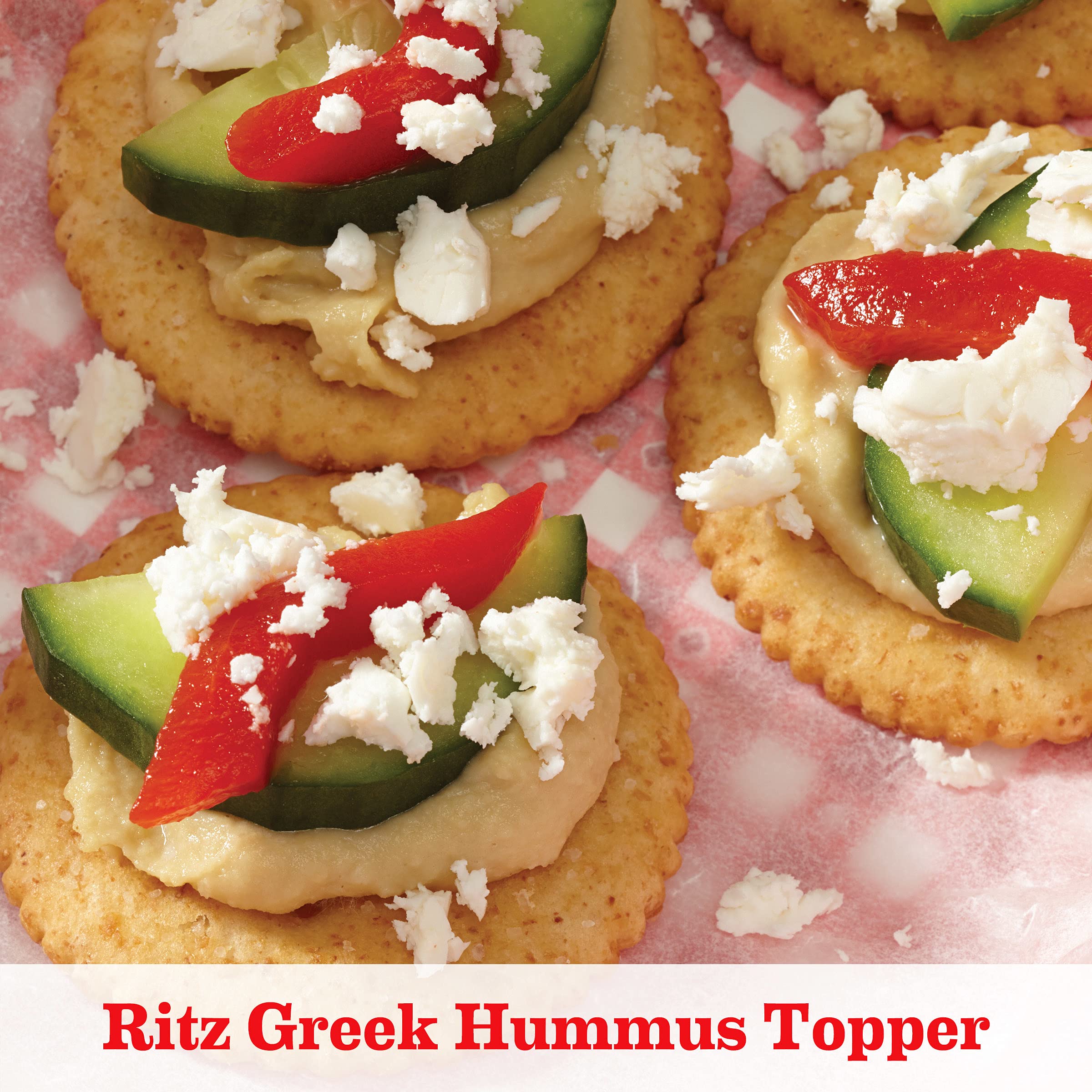 RITZ Whole Wheat Crackers, Snacks for Kids and Adults, Lunch Snacks, Family Size, 19.3 oz - Image 11